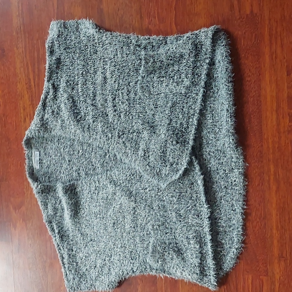 Fuzzy cardigan